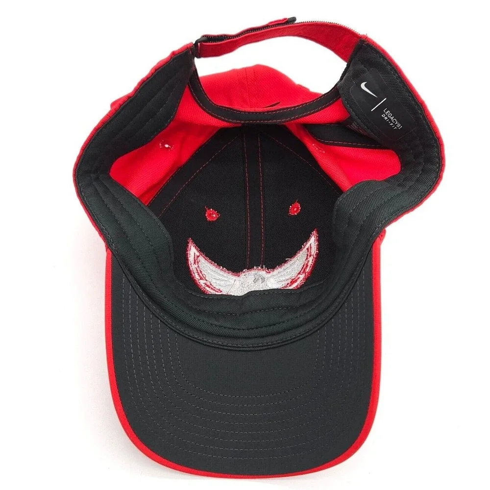 Atlanta Hawks‎ Nike Legacy91 Dri Fit Strapback Hat Ball Cap NBA Basketball Red
